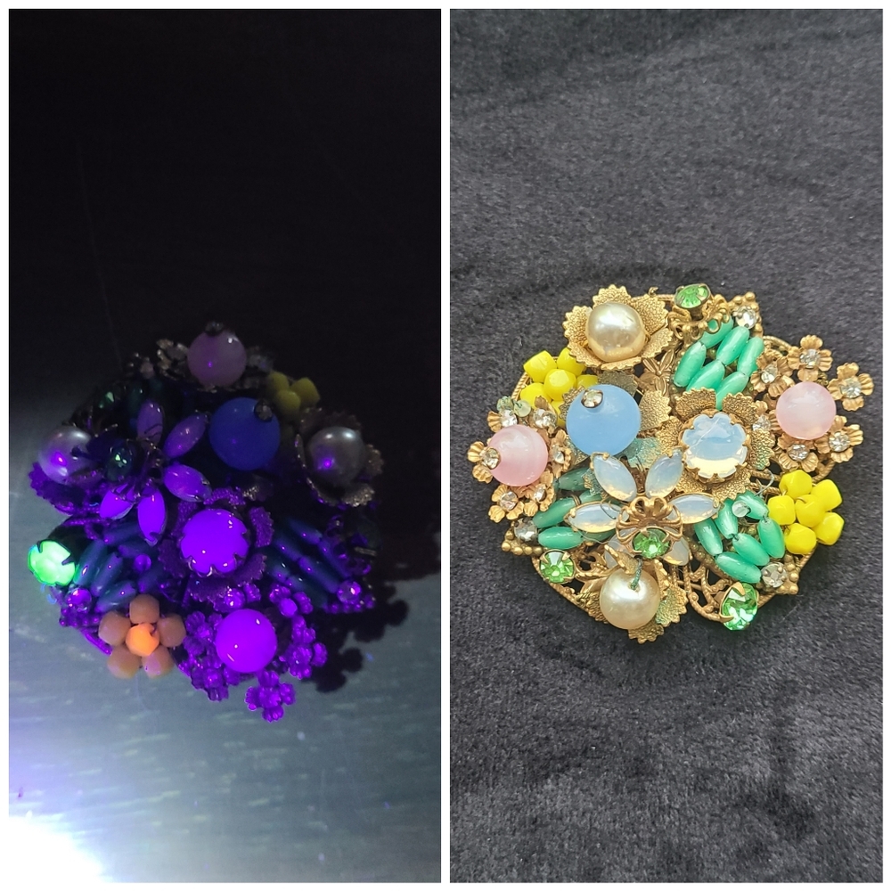 Amourelle By Frank Hess Vintage RARE Brooch